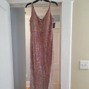 Sparkly Rose Gown